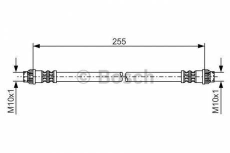 1987476178 BOSCH Тормозной шланг