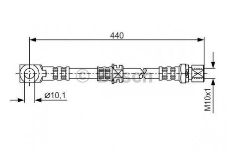 Гальмівний шланг BOSCH 1 987 476 694 (фото 1)