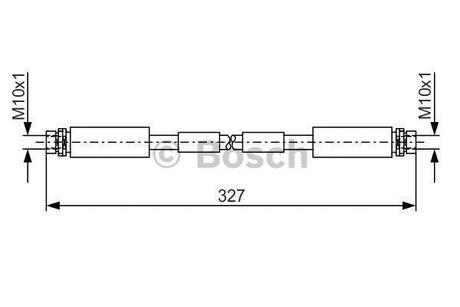 1987476856 BOSCH Шланг тормозной