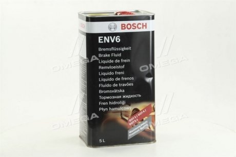 1 987 479 208 BOSCH Жидкость торм. env6 (5л) (пр-во bosch)