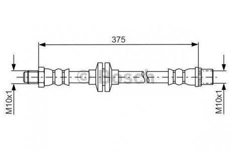 1987481695 BOSCH Шлангопровод