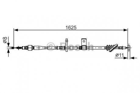 1 987 482 094 BOSCH Clutch cables