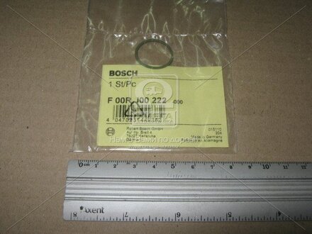 F 00R J00 222 BOSCH Кольцо форсунки с o-сечением (пр-во bosch)