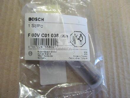 F 00V C01 038 BOSCH Комплект клапанов, инжектор cr, инжектор cr fiat/opel 1,3jtd (пр-во bosch)