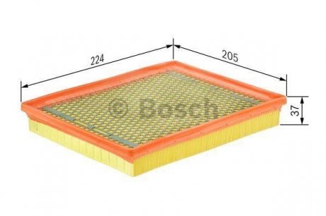 F026400348 BOSCH Фільтр повітря