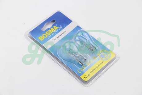 0133B BOSMA Автолампа T20D 12V 21W W21W BLISTER (2 шт) BOSMA 0133B