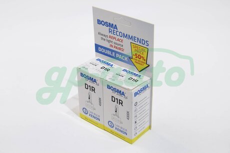 6179D BOSMA Автолампа D1R XENON 85V 35W PK32D-3 4300K (2шт)