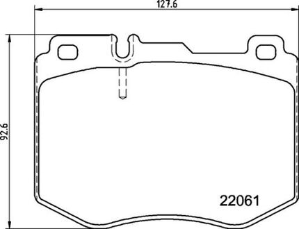 P50145 BREMBO Тормозные колодки дискові