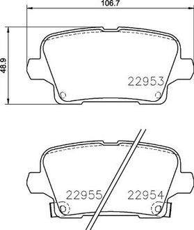 P59097 BREMBO Тормозные колодки дискові