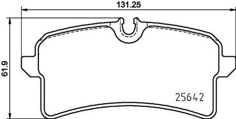 P65040 BREMBO Тормозные колодки (набір)