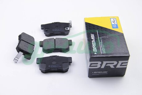 BP2750 BREMSI Тормозные колодки зад. Civic 98-01/CR-V 01-06 (Akebono) (47,5x89x14,5)