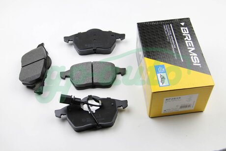 BP2816 BREMSI Тормозные колодки перед. Passat B5/Audi A4/A6 00-05 (с датчиком)