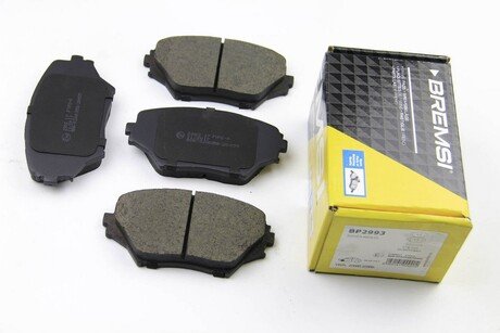 BP2993 BREMSI Колодки тормозные передние Toyota RAV4 94-05 (sumitomo)