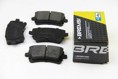 BP3086 BREMSI Колодки тормозные задние VW T5 03-15 (TRW) (116,2x58,6x17,5)