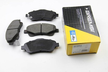 Колодки тормозные передние Toyota Avensis 00-08 (bosch) BREMSI BP3094