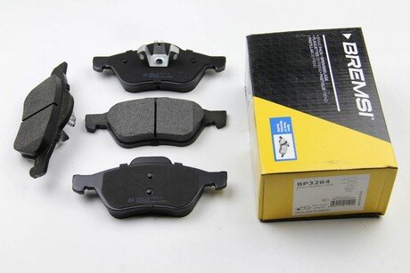 Тормозные колодки перед. Renault Megane/Scenic/Clio 02- (ATE) BREMSI BP3264