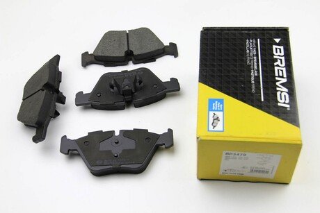 Колодки тормозные передние BMW 1 (E81/E87) 06-12 (ATE) BREMSI BP3479