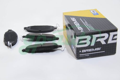 BP3720 BREMSI Тормозные колодки перед. Nissan Murano III 14- (165.45x59.9x16.4)