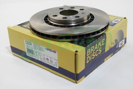 CD6206V BREMSI Тормозной диск перед. Lanos/Astra/Kadett/Vectra 84-03 (256x24)