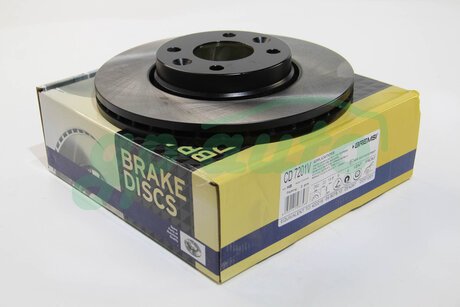 CD7201V BREMSI Тормозной диск перед. Logan/Clio III 05- (260x22)