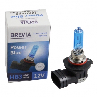 12103PBC BREVIA Галогеновая лампа BREVIA HB3 POWER BLUE 12103PBC