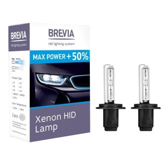 12350MP BREVIA Ксеноновые лампы BREVIA H3 5500K Max Power +50% (12350MP)