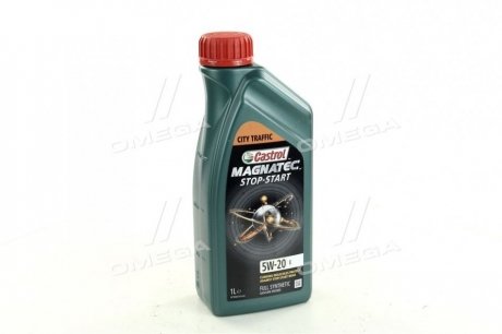 156DCF CASTROL Масло моторн. Castrol Magnatec STOP-START 5W-20 E EcoBoost (Канистра 1л)