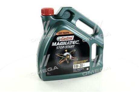 15D8EF CASTROL Моторное масло CASTROL MAGNATEC START-STOP E / 5W20 / 4л. /(API SN, ILSAC GF-5, WSS-M2C948-B )