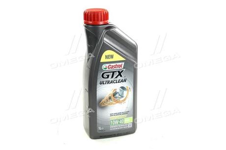 15DE17 CASTROL Моторное масло CASTROL GTX ULTRACLEAN / 10W40 / 1л. /( ACEA A3/B4 )