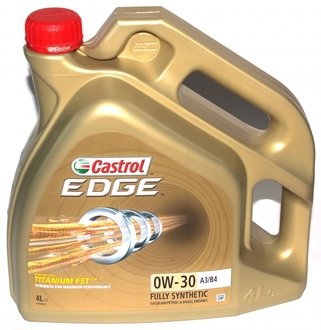 EDG0334-4X4 CASTROL CASTROL 4л EDGE Titanium 0W-30 A3/B4 Олива синт. ACEA A3/B3, A3/B4, API SL/CF, BMW Longlife-01, MB-Approval 229.3/229.5, VW502 00/505 00