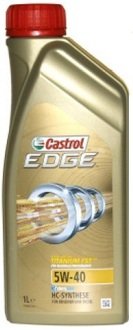 EDGE540-12X1 CASTROL CASTROL 1л EDGE Titanium 5W-40 C3 Масло синт. ACEA C3 API SN/CF, GM dexos2, FIAT 9.55535-S2, Ford WSS-M2C917-A, MB 229.31,229.51,226.5, Renault RN 0700 / RN 0710, VW 505 00/ 505 01, BMW LL-01