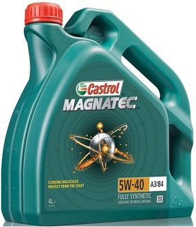 MAG54A3-4X4 CASTROL CASTROL 4л Magnatec 5W-40 A3/B4 Олива синт. ACEA A3/B3, A3/B4, API SN/CF, MB 226.5 / 229.3 / 229.5, Renault RN 0700 / RN 0710, VW 502 00 / 505 00