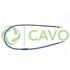 CAVO RENAULT Трос ручного тормоза задн. прав. CLIO (III) 06- 1596/1498 мм 1302 704