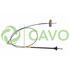 CAVO RENAULT Набор троса ручника передн.Trafic II,Opel Vivaro 01- (1245+498/260mm) 1302 735