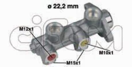 202-189 CIFAM CIFAM OPEL Главный тормозной цилиндр D20,64mm ASTRA/VECTRA 1,4-1,8/1,7D 91-/COR