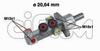 CIFAM RENAULT Главный тормозной цилиндр без ABS CLIO II 98-05 (сист ATE) 202-388