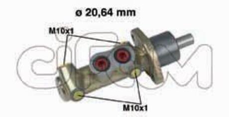 FIAT Главный тормозной цилиндр Punto 99-12 CIFAM 202-461