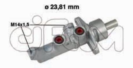 202-648 CIFAM CIFAM TOYOTA Главный тормозной цилиндр (торм установка Bosch, с ESP) AVENSIS 03-08, COROLLA 05-09