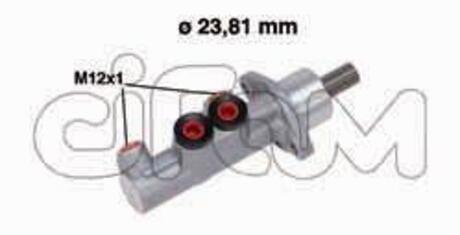 202-687 CIFAM CIFAM RENAULT Главный тормозной цилиндр AVANTIME 02-03, MEGANE I 01-03, SCENIC I 01-03