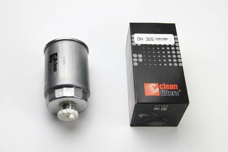 DN325 CLEAN FILTERS Фильтр топливный LT2.4D >88/T3 1.6D/TD >88/Golf II >87 (без подогрева) CLEAN FILTERS DN325