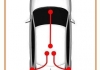10.6232 COFLE Трос ручного тормоза зад. Peugeot 5008 09- Пр. (970/784) (эл.) COFLE 10.6232 (фото 2)