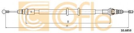 10.6859 COFLE Трос ручного гальма. лів./прав. Renault Master/Opel Movano 10-