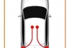 10.7520 COFLE Трос ручного тормоза зад. VW Jetta 10- Л.=Пр. (1598/827) (фото 2)