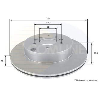 ADC0471V Comline ADC0471V Comline - Диск тормозной вентилируемый