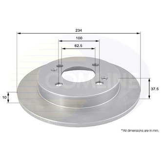 ADC1056 Comline ADC1056 Comline - Диск тормозной с покриттям