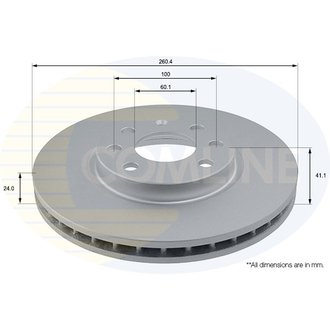 ADC1112V Comline ADC1112V Comline - Диск тормозной вентилируемый с покриттям