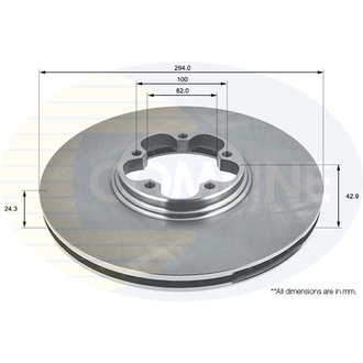 ADC1213V Comline ADC1213V Comline - Диск тормозной вентилируемый с покриттям