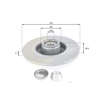 ADC1560 Comline ADC1560 Comline - Диск тормозной с покриттям