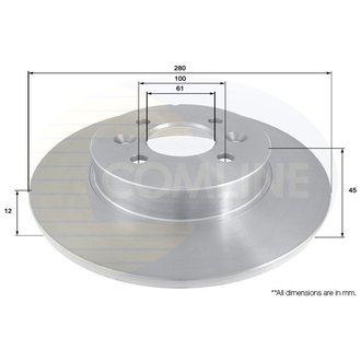 ADC1569 Comline ADC1569 Comline - Диск тормозной с покриттям