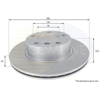 ADC1770V Comline ADC1770V Comline - Диск тормозной вентилируемый с покриттям